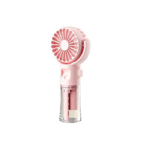 Neck Hanging Spray Fan F4 Mini Portable Mist CoolingFan with Rechargeable Battery & Adjustable Speed