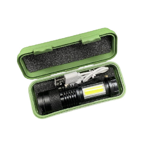 LED Rechargeable Torch T6-30360° Rotating Flashlight (T23450)