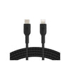 Pukka P CordCL Metal Braided Type-C Lightning Cable Dual Fast Charging Data Cable with Durable Design