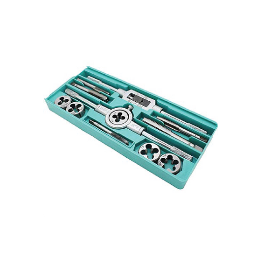 12-Piece Metric Tap and Die Set – Thread  Repair & Cutting Kit M6 to M12