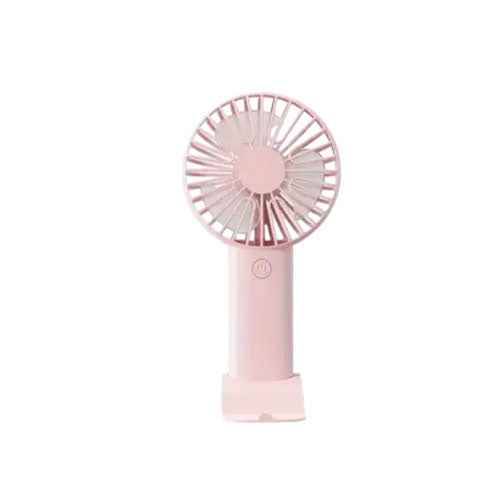 Handheld Mini Fan One-Click Portable Cooling Fanwith Rechargeable Battery and Powerful Airflow
