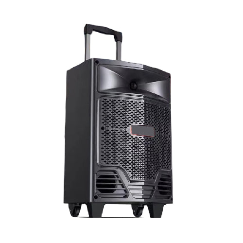 Powerful Portable Party Speaker – Deep Bass,LED Lights & Multi-Input Support