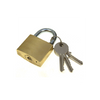 Tri-Cycler 25mm Brass Padlock – Hardened  Steel Security Lock with 3 Keys