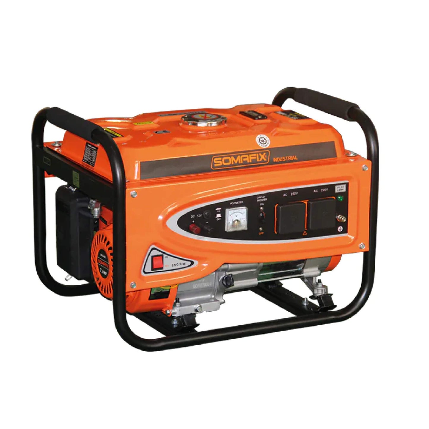 Makute 7.5kW Gasoline Generator – Model QGG9501- 3 High-Performance Portable Power Solution (s.n)