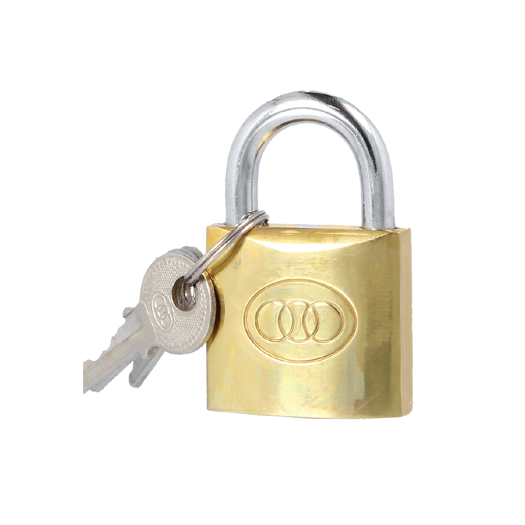 Tri-Cycler 20mm Padlock – Hardened Steel  Security Lock with Keys for Everyday Protection