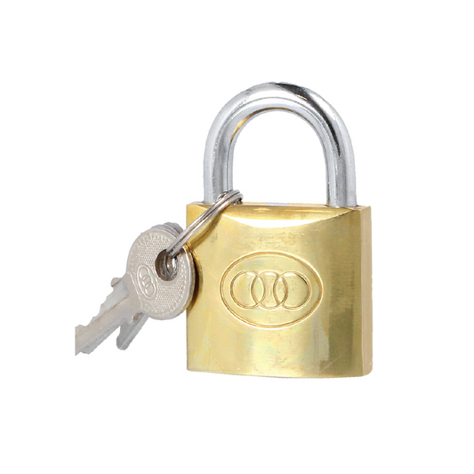 Tri-Cycler 20mm Padlock – Hardened Steel  Security Lock with Keys for Everyday Protection