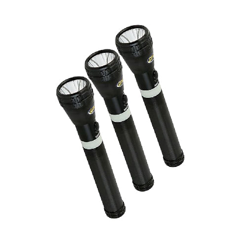 Perfect 3-in-1 Rechargeable LED Torch Pack High Power with Built-in Lithium Battery (T27126)