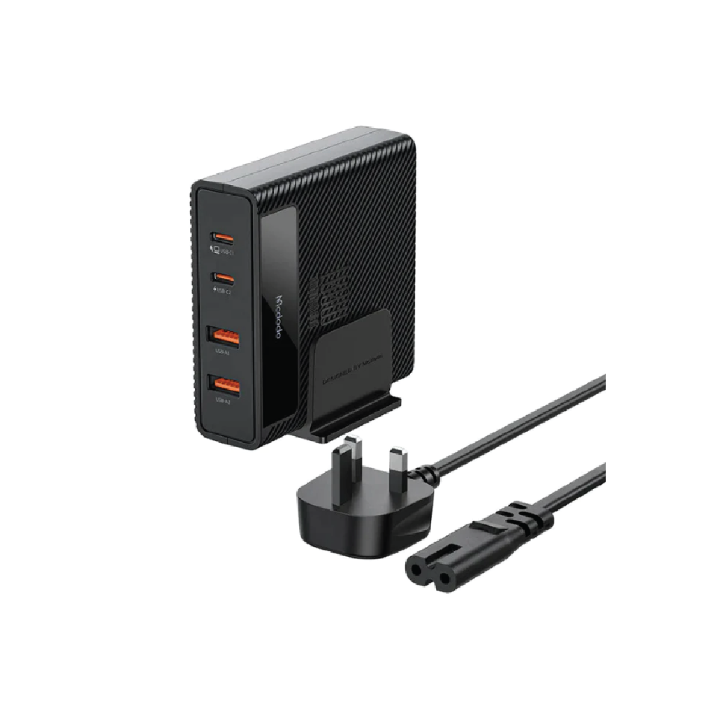 Mcdodo CH-180 Hyperspace Series 100W PD Fast Charging  Station – 4-Port USB-C & USB-A Desktop Charger