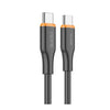 Vidvie Type-C to Type-C Cable Fast Charging and Data Transfer 60W (T27246) - Alqamarshop