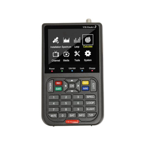 Freesat V8 Finder (V 71 HD) 3.5 Satellite Signal Meter  DVB S/S2 HD (T20708) - Alqamarshop