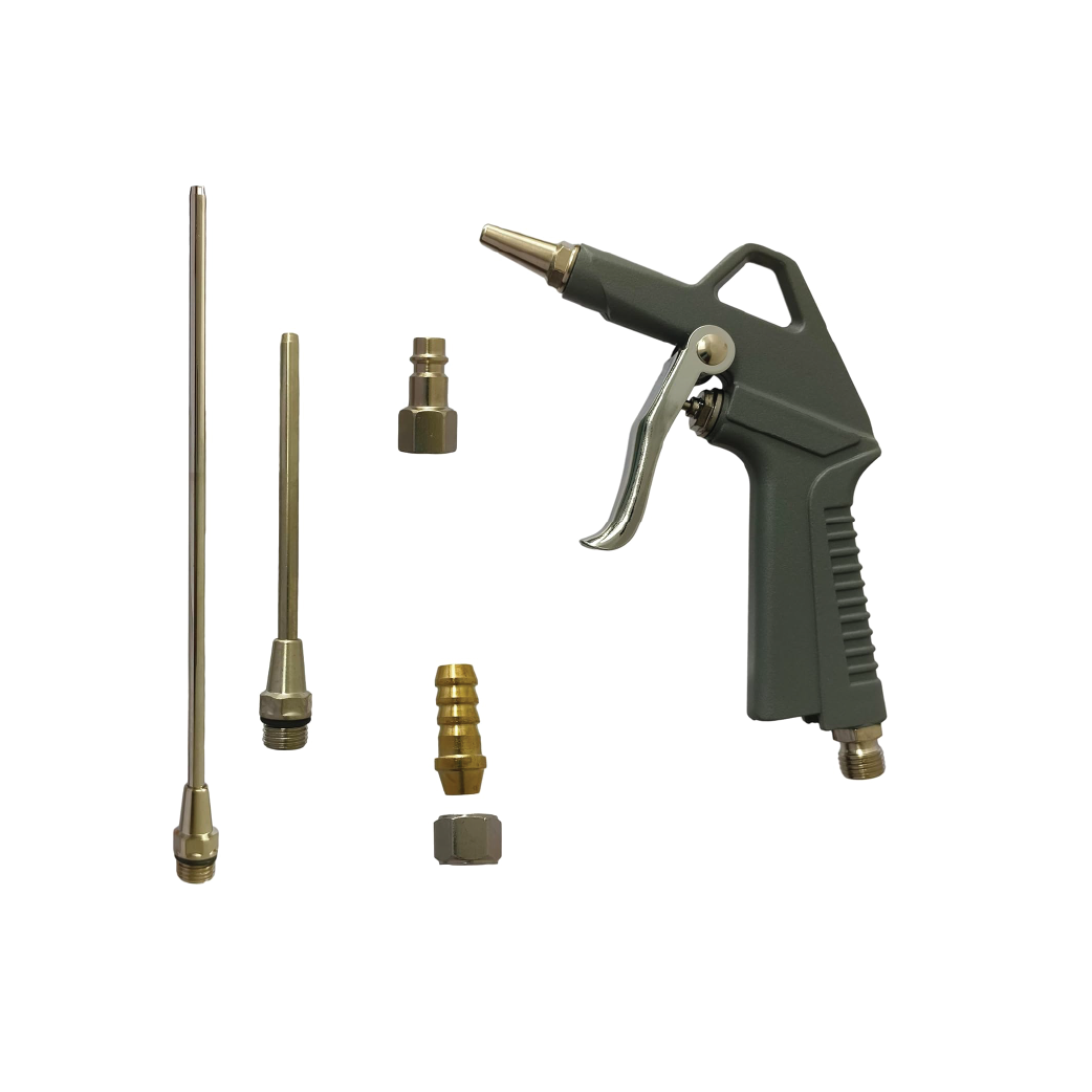 COCACO DG-10 3-Way Air Duster – High-Pressure  Pneumatic Cleaning Gun with Multiple Nozzles