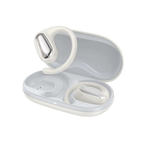 Hoco EA4 Cloud Open Design True Wireless Sleep Headset Milky White (SN) - Alqamarshop
