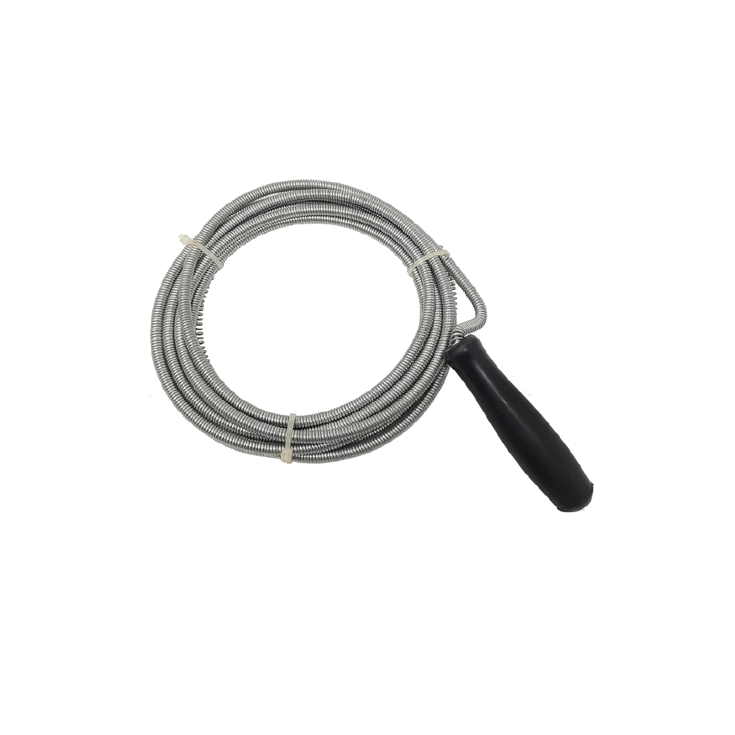 SOMA 3M Flexible Drain & Pipe Unblocker –  Spring Steel Drain Cleaning Tool with Drill Connector