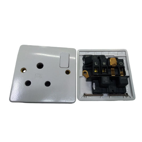 MX 15A Wall Socket Heavy-Duty Power Outlet for High Load Devices (T19840) - Alqamarshop
