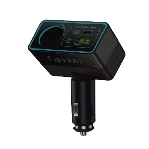 Earldom CS5 120W Fast In-Car Charger Splitter High-Speed Multi-Port Charging for All Devices (T27045)
