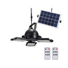 HULPPRE Solar LED Garage Light – 60-LED Bright  Illumination with Remote Control(s.n)