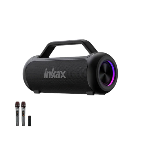 Inkax BS-44 Portable Bluetooth 5.3 Speaker 120W Sound, 16000mAh Power Bank Function (SN) - Alqamarshop