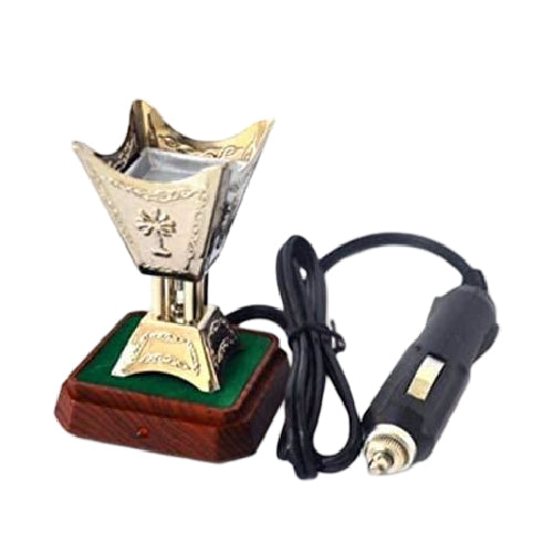 Electric Bakhoor Burner for Car 12V 12W Portable Incense Diffuser (T26056)