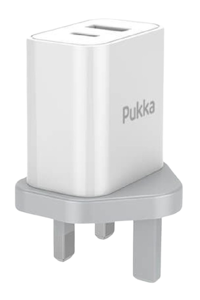 Pukka P-U15 20 Watt PD+QC Home Charger  (T25136)