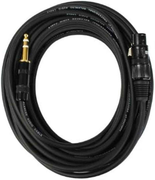 Microphone Cable XLR to Mono 10m (33.3ft)(T26767)