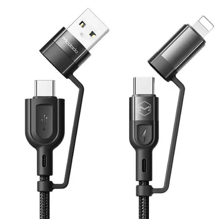 Vidvie CB4055 4-in-1 Branded Data Cable240W Fast Charging Multi-Functional Cable