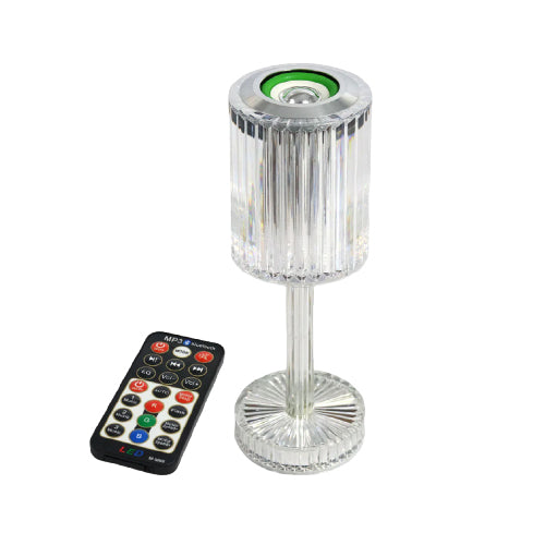 LED Music Crystal Lamp 5W Color-Changing Light with Bluetooth Speaker Remote (T27050)