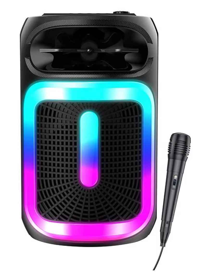 CS0813 8-Inch Portable Speaker Powerful Bass HD Sound Outdoor/Indoor Speaker