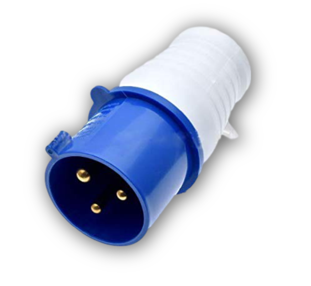 Electric Male Plug 3x16AMP – Reliable & Durable Power Connection (T11737)