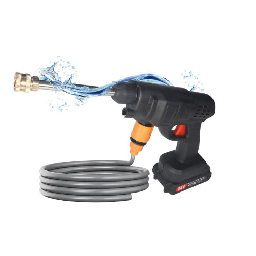 Cleaning Gun 48V Li-Ion High-Pressure Cordless Power Washer for Car, Home & Garden