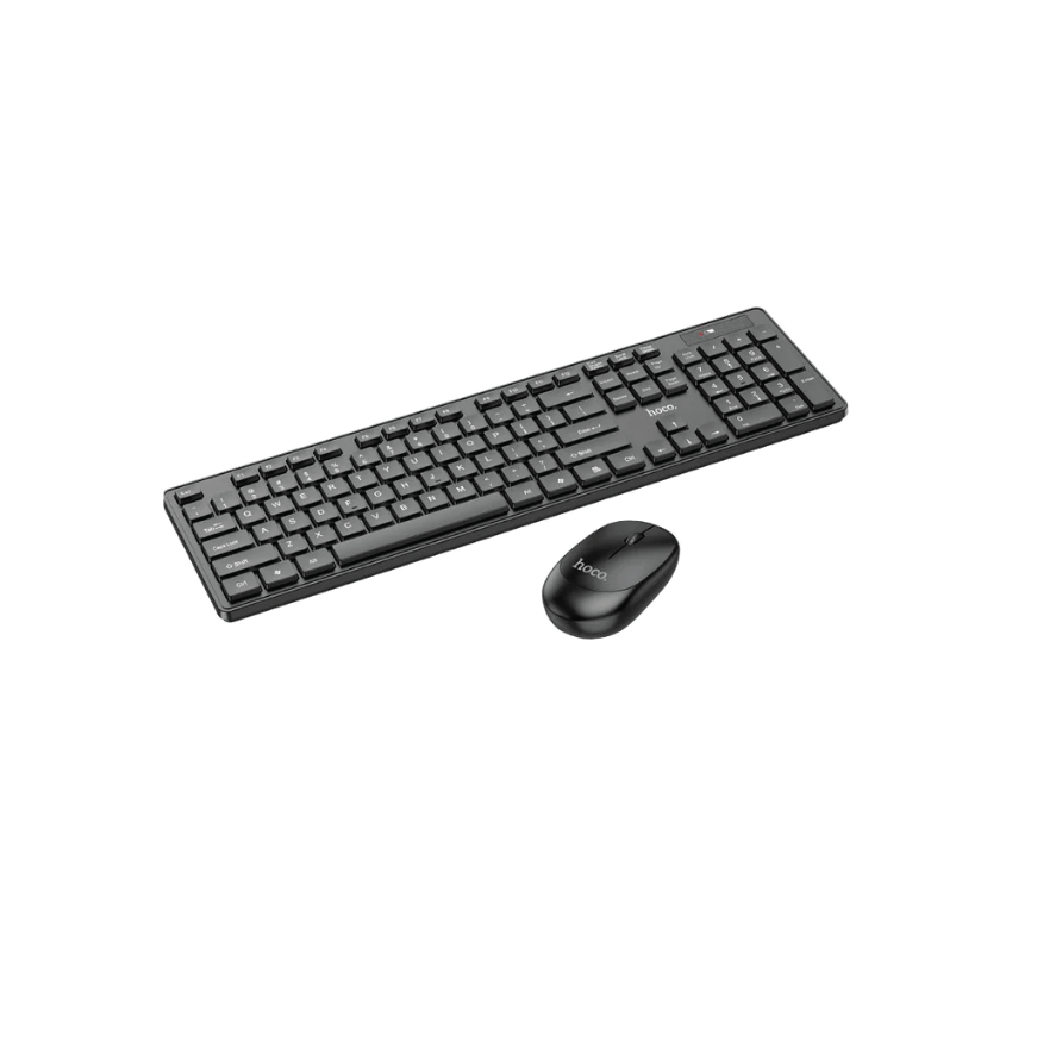 Hoco GM17 Wireless Business Keyboard & Mouse  Combo – English Layout Office Productivity Set