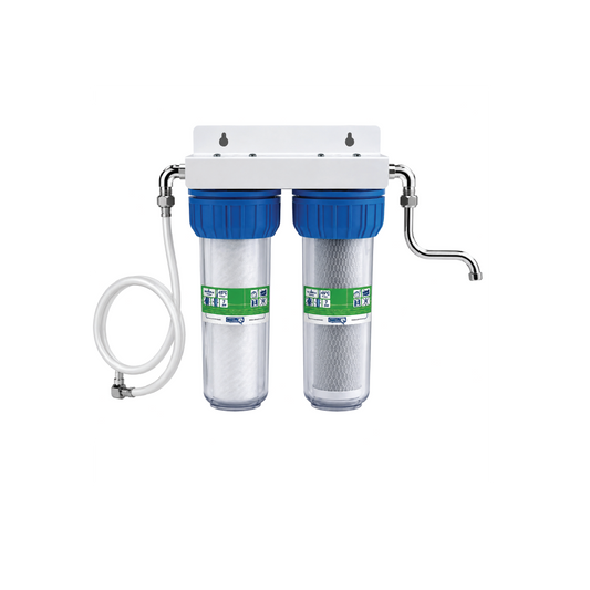 Acqua-Pure MBF-52-02 2-Stage Water Filtration  System-Domestic Sediment & Carbon Water Filter