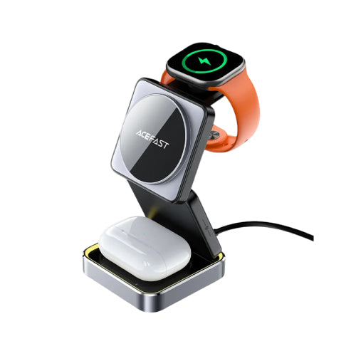 Acefast E20 3-in-1 Magnetic WirelessCharger Foldable Desktop Stand