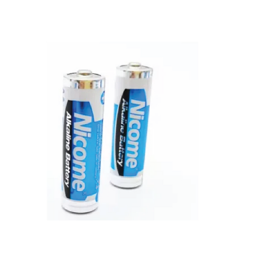 Nicome AA Alkaline Battery 1.5V 2-Pack Mercury and Cadmium Free