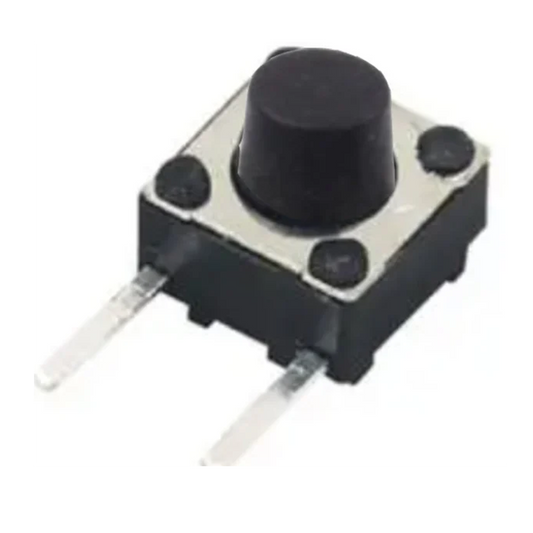 7mm 2-Pin Vertical Tactile Micro Switch – Compact  Push Button