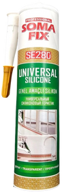 SomaFix Silicone Sealant Clear SE280  (T26660) - Alqamarshop
