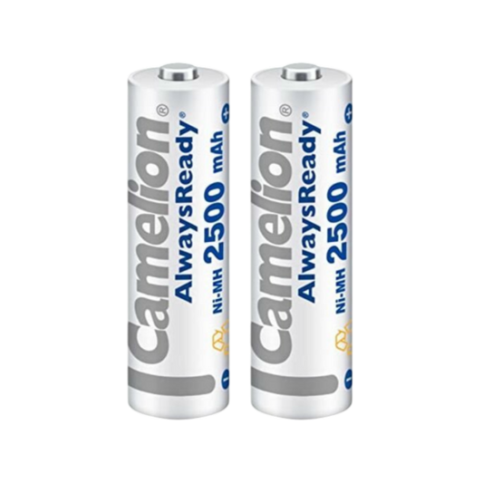 Camelion 1.2v 2500Mah AA Rechargeable (2 Pack)  (T26742)