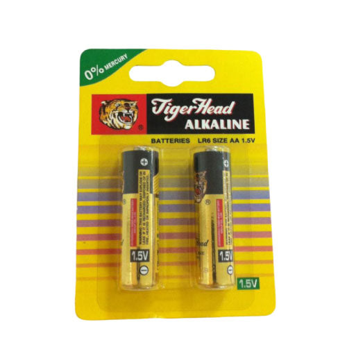 Tigerhead Alkaline Batteries LR6 AA 1.5VLong-Lasting Power (Pack of 2)