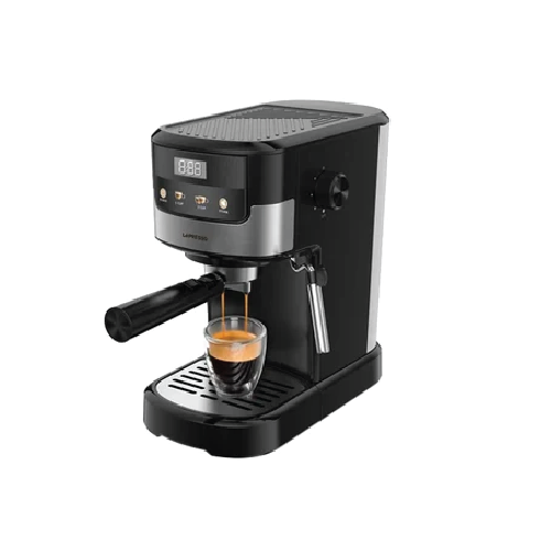 Lepresso Suprema Espresso Machine – 20-Bar Pump, 1100W, Touch Display & Milk Steamer