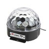 LED Crystal Magic Ball Light Rotating RGB Party Light Sound-Activated and Plug-and-Play (T04747) - Alqamarshop