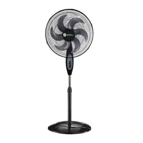 SayonaPPS Stand Fan SSF-2479 16" 220–240V 75W Powerful Pedestal Fan with 6 Blades