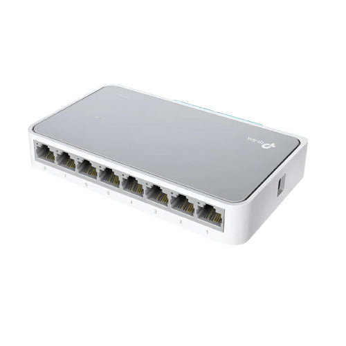 TP-Link TL-SF1008D 8-Port 10/100 Mbps Desktop Network Switch (T08139)