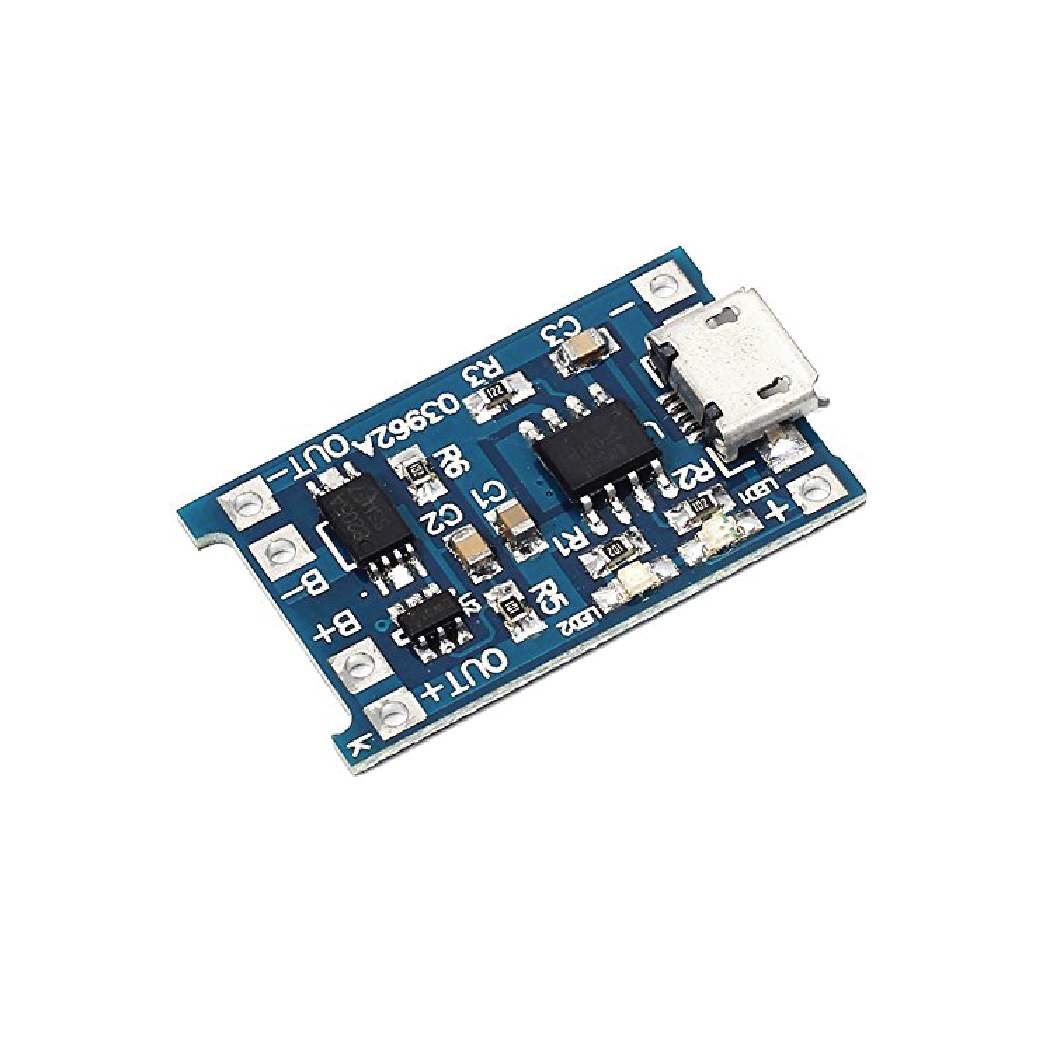TP4056 USB Type-C Lithium Battery Charger &  Protection Module-1A 3.7V Li-Ion Charging Board