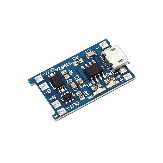 TP4056 USB Type-C Lithium Battery Charger &  Protection Module-1A 3.7V Li-Ion Charging Board