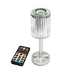 Crystal LED Lamp with Bluetooth Speaker Elegant Design and RGB Lighting (T27050) - Alqamarshop
