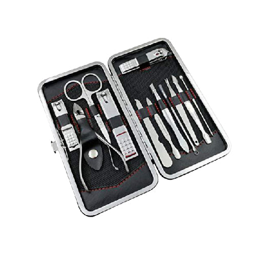 Minicure Professional Grooming Kit 7 in 1 Manicure and Pedicure Set Stainless Steel Tools (T08642)