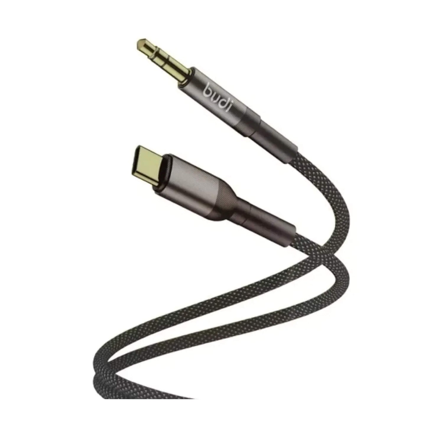 Budi USB-C to 3.5mm AUX Connector Cable 1.2M –   High-Fidelity Audio Adapter for Type-C Devices