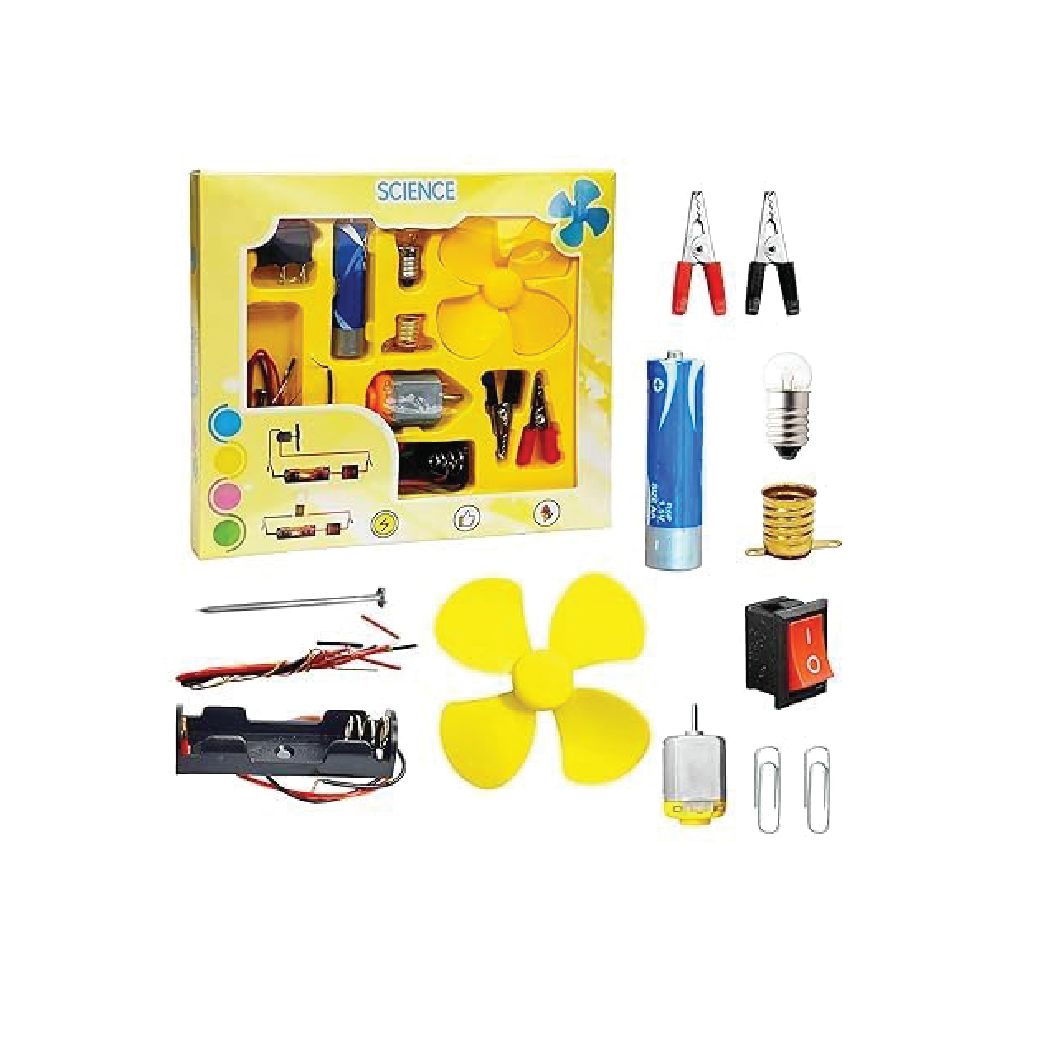 Ruo Yue Wen Ju Science DIY Circuit Kit T22030 –  STEM Educational Electricity Learning Set for Kids