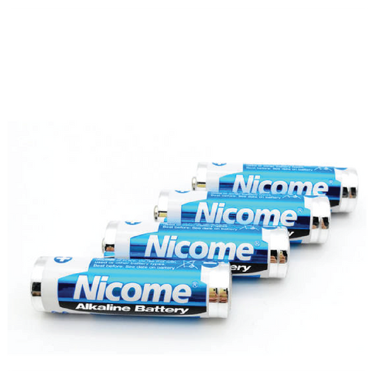 Nicome AA Alkaline Battery 1.5V LR6 4 Plus 2 Free Pack