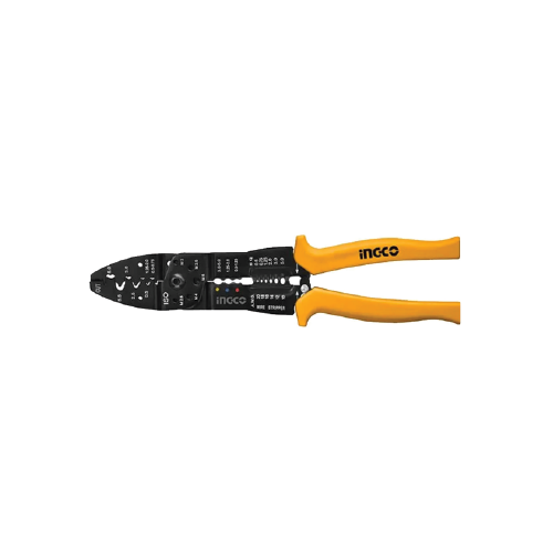 INGCO HWSP101 10-Inch Multi-Function Wire Stripper, Cutter & Crimper