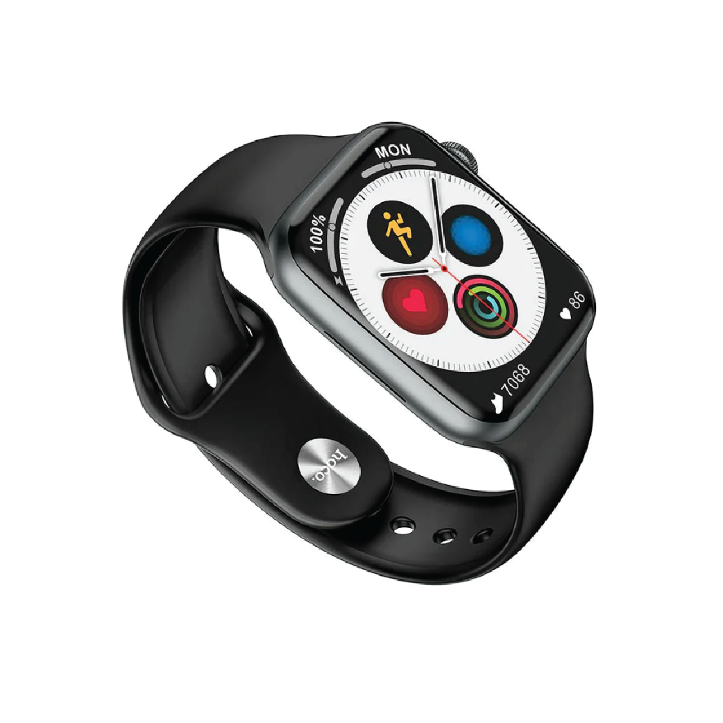HOCO Y1 Smart Watch 44mm – Bluetooth  Calling, 1.75" HD IPS Display, IP68 Waterproof